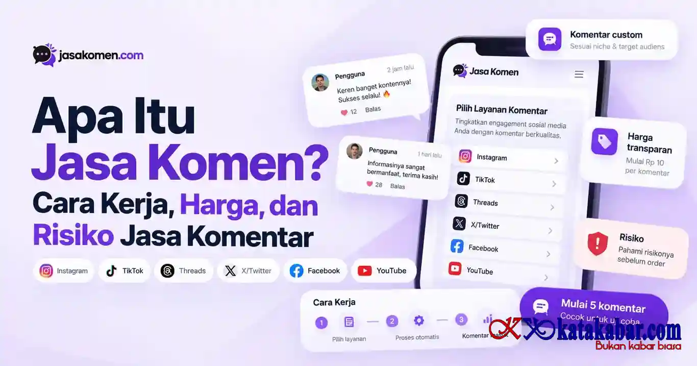 Apa Itu Jasa Komen? Cara Kerja, Harga dan Risiko Jasa Komentar