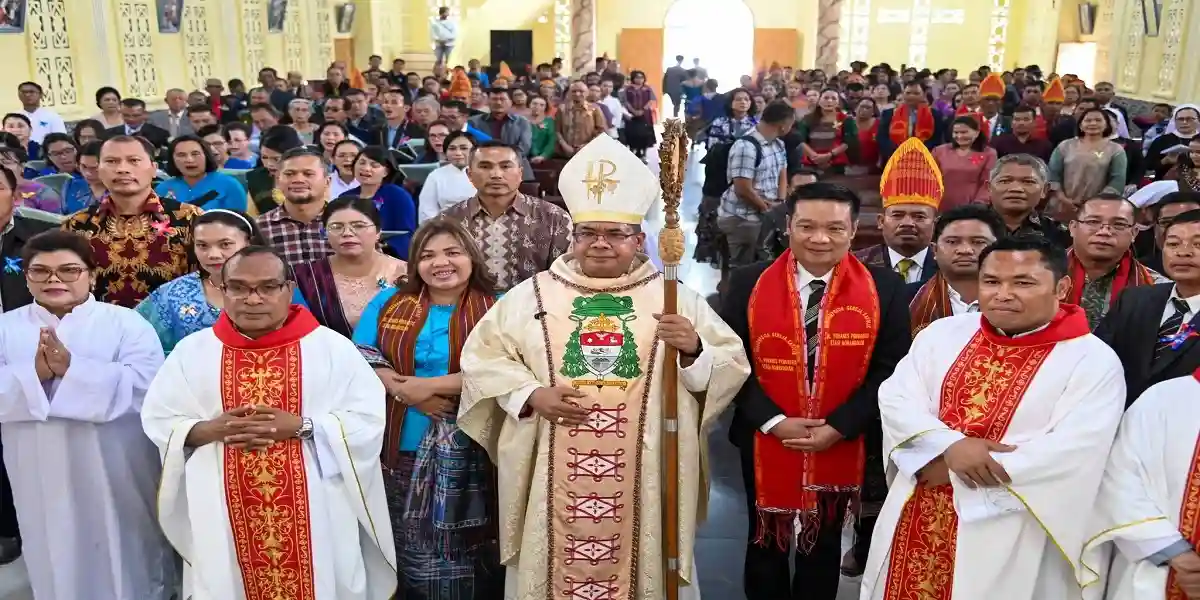 Gereja Bonan Dolok Diresmikan: Uskup Ajak Umat Wujudkan Iman Melalui Aksi Nyata
