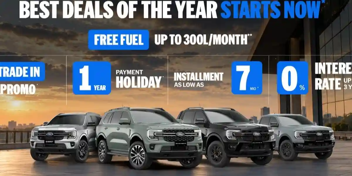 Ford Gelar Promo Akhir Tahun Lebih Awal, Saatnya Buktikan Kenyamanan Mobil Besar