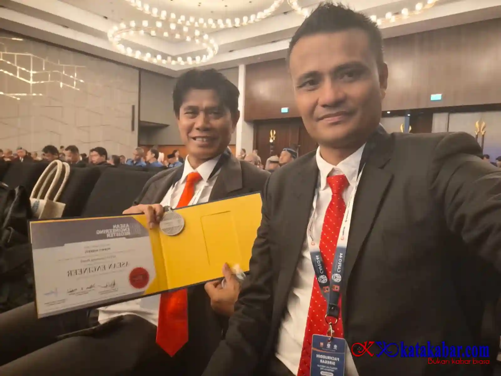 Dua Insinyur Rohul Bawa Aspirasi Daerah ke Forum Insinyur ASEAN di Bandung