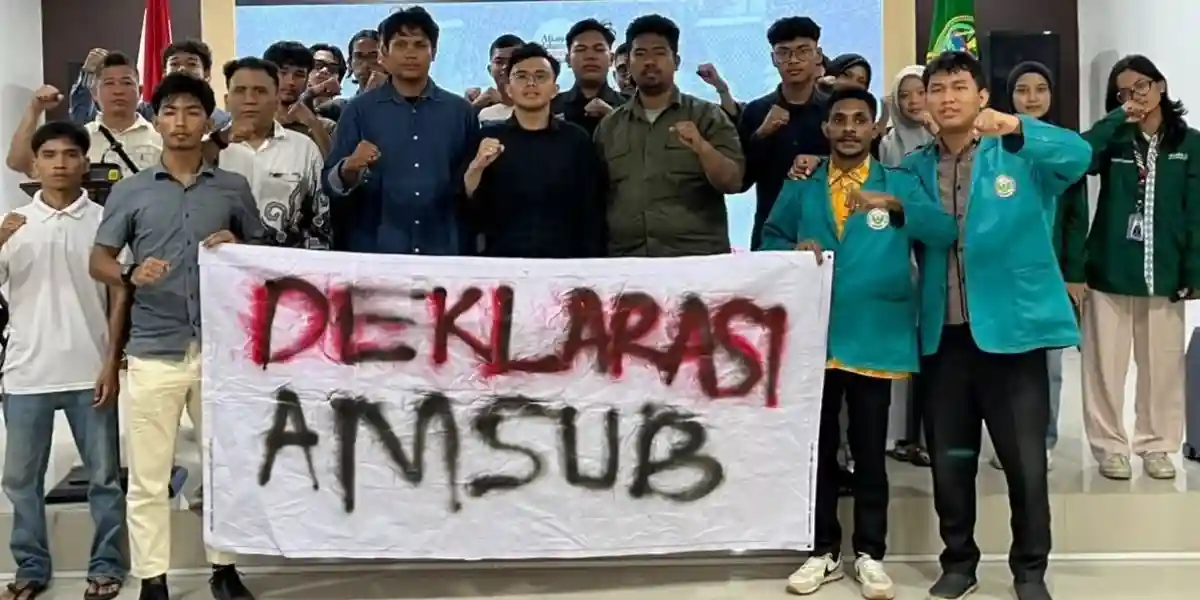 AMSUB Desak DPRD Sumut Gelar RDP, Kawal 7 Tuntutan Rakyat