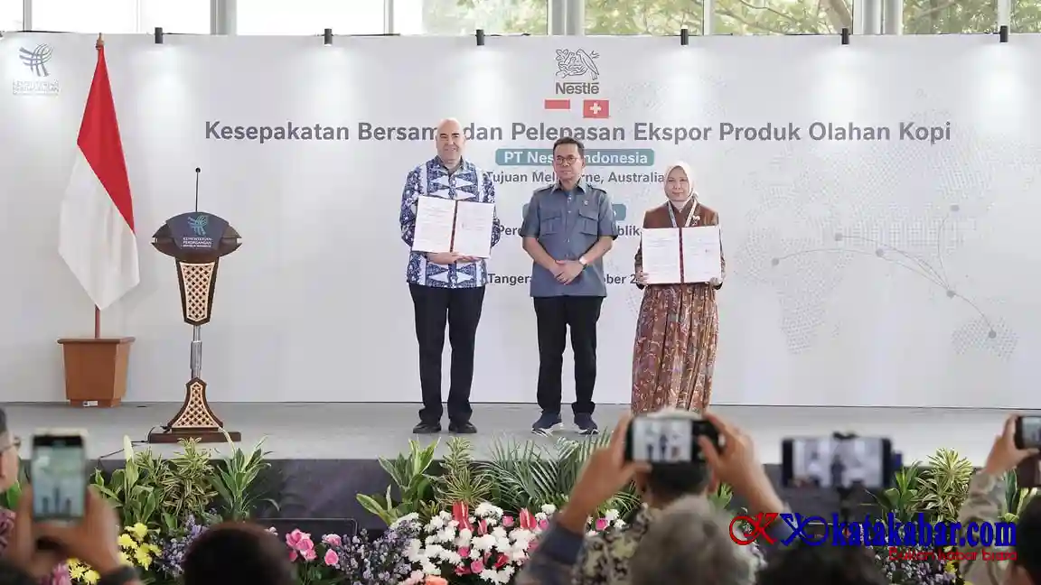 Teken MoU: Kemendag dan Nestlé Indonesia Dorong Ekspor dari Hulu di TEI 2026