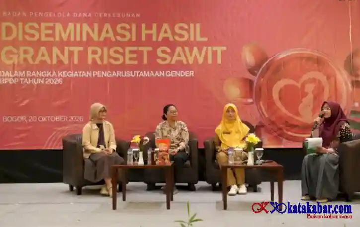 Program Responsif Gender, BPDP Diseminasi Hasil Grant Riset Sawit Dukung Gizi Ibu Hamil dan Balita