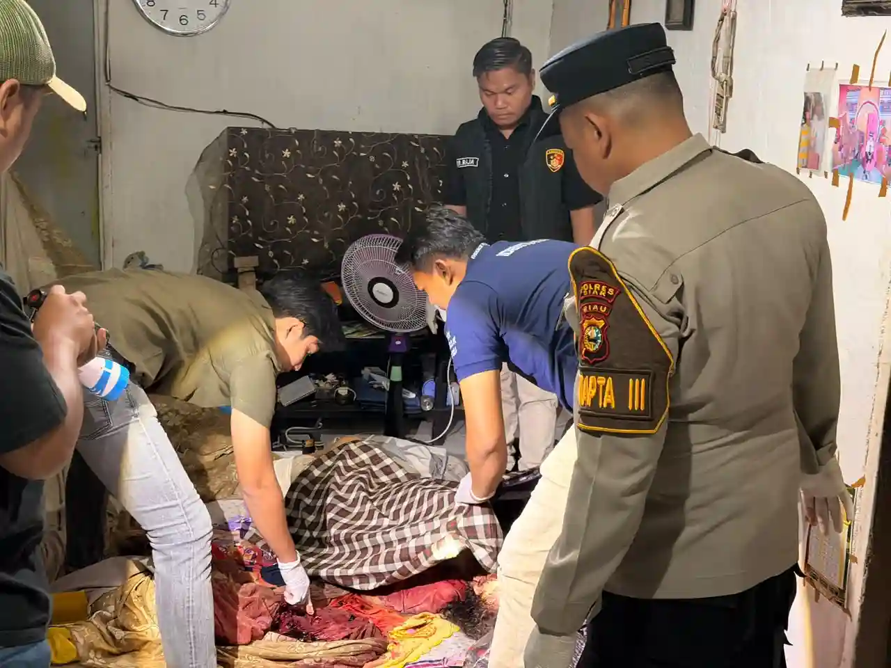 Pristiwa Tragis di Sungai Apit Siak: 'Ibu Tidur Dengan Nyaman'