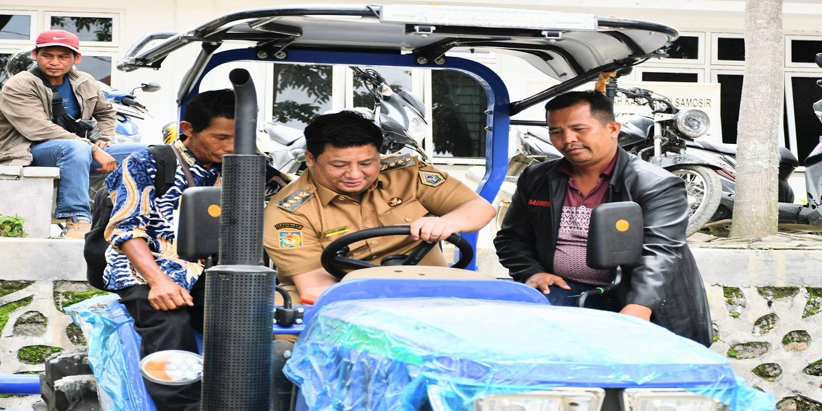 Samosir Terima 51 Paket Alsintan, Bawang Putih Jadi Fokus Utama Pengembangan