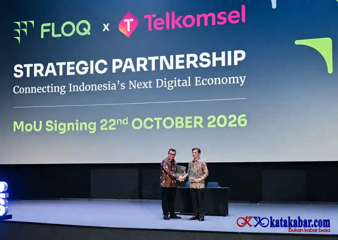 Sinergi FLOQ dan Telkomsel Jajaki Perluasan Akses Aset Digital