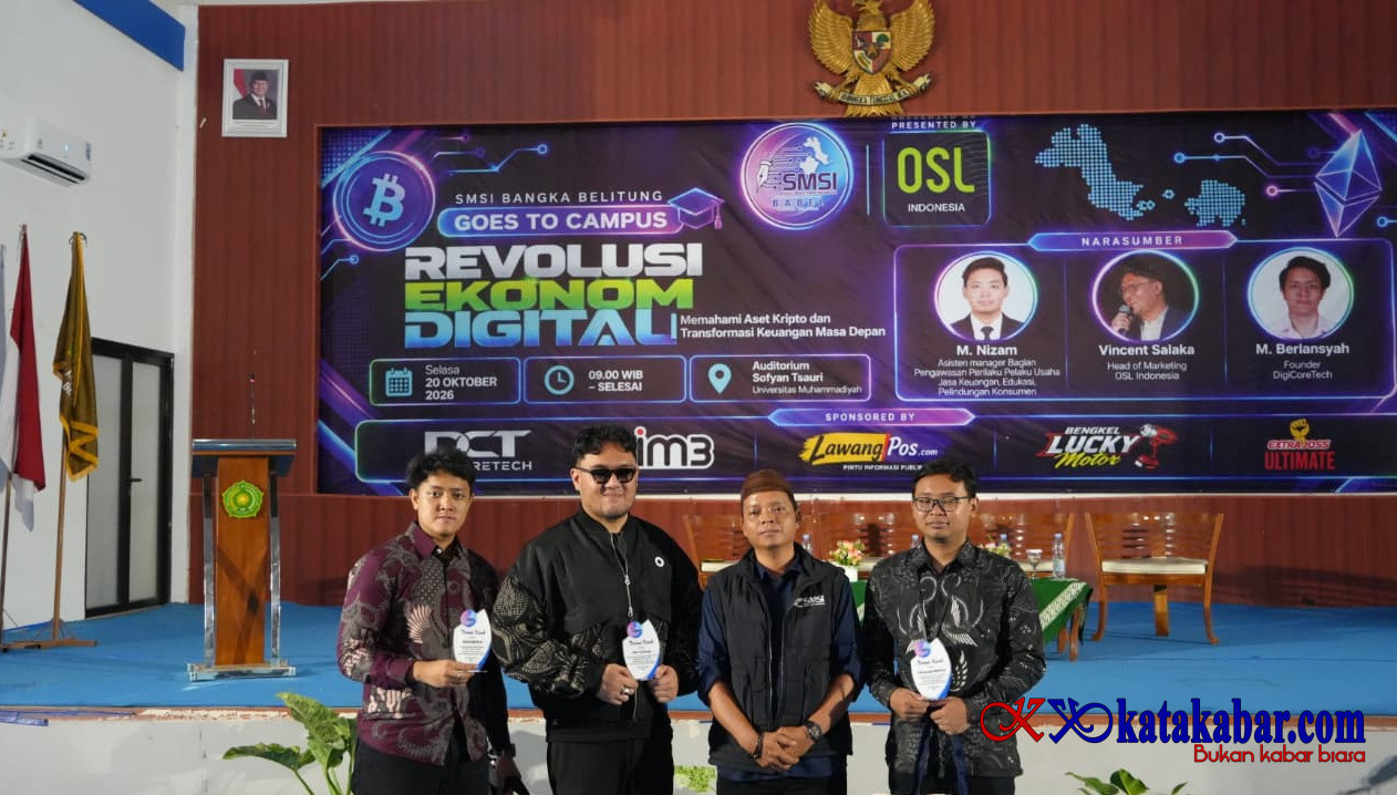 OSL Indonesia Sinergi dengan SMSI Bangka Belitung Dorong Literasi Aset Kripto di Kalangan Mahasiswa