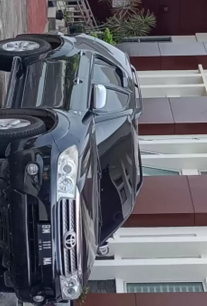 Alamak, Mobil Ketua PN Pasir Pengaraian Diduga Pakai Plat Bodong