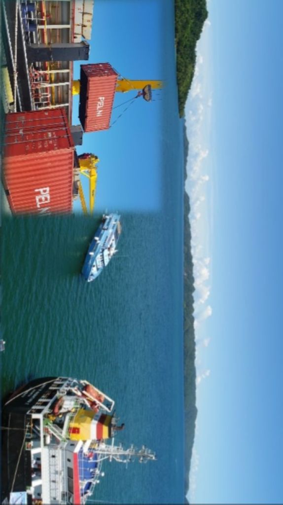 Angkut Bapokting Dari Merauke, Pelayaran Perdana Kapal Tol Laut KM Logistik N2