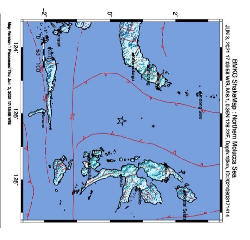 Guncangan Gempa M6,1 Bikin Panik Masyarakat Kota Ternate