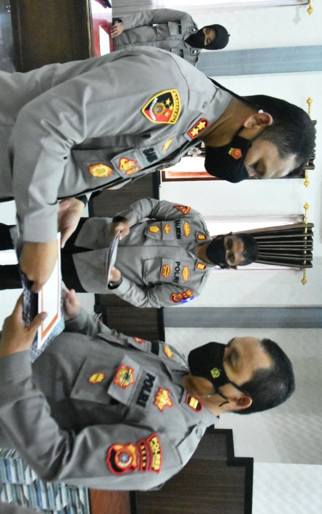 Capai Target Vaksinasi, Kapolres Aceh Timur Berikan Apresiasi ke Tiga Kapolsek