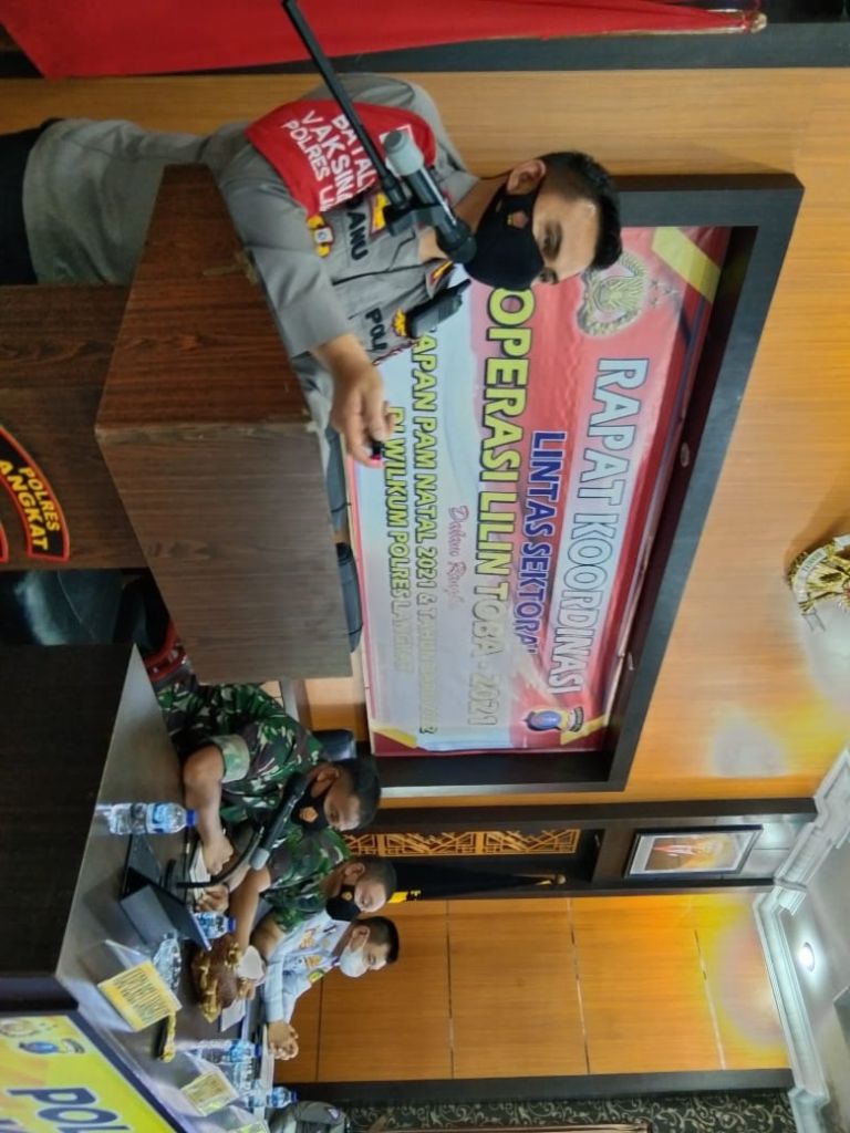Rakor Polres Langkat Bahas Nataru