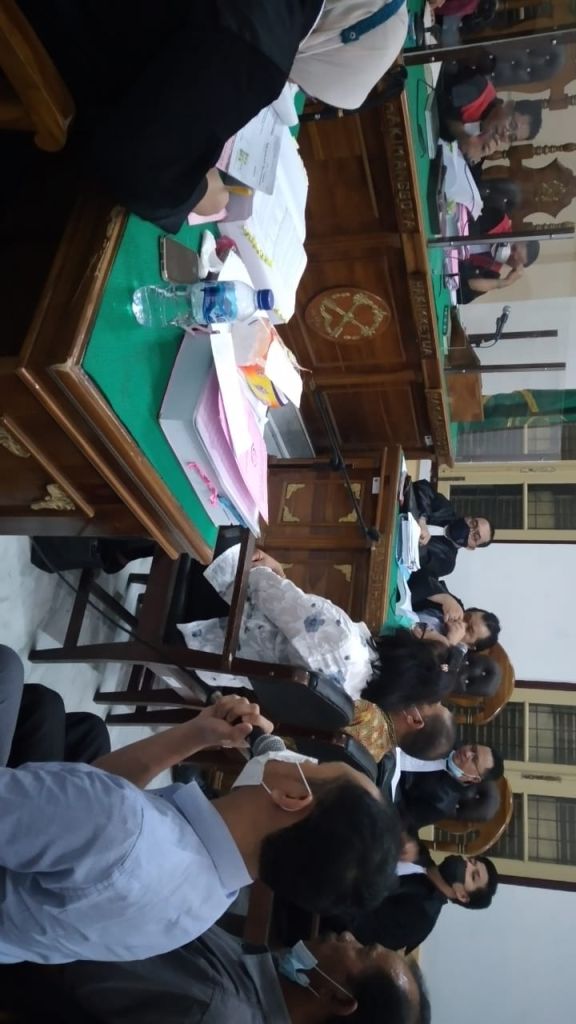 PH Terdakwa Minta Kepada Majelis Hakim Hadirkan Pimpinan Cabang BRI Kabanjahe