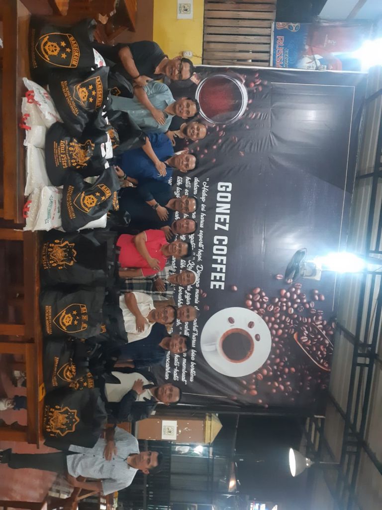 Jalin Silaturahmi, Forkom Warkop, Kabareskrim dan Walubi Sumut Berbagi Bersama Jurnalis