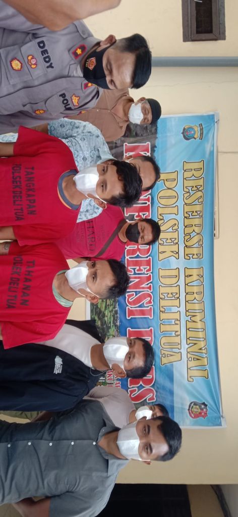 Polsek Deli Tua Amankan Dua Sindikat Curanmor