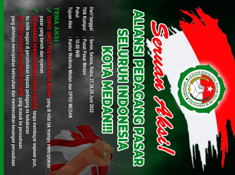 Menyuarakan Aspirasi Pedagang Medan Digembosi