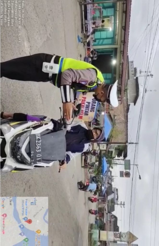 Satlantas Polres Tanjungbalai Himbau Pengendara
