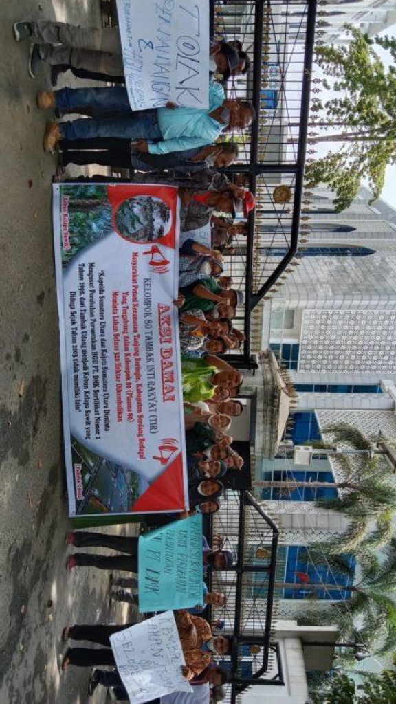 Masyarakat Petani Kelompok 80  Minta Lahan Seluas 320 Ha Dikembalikan