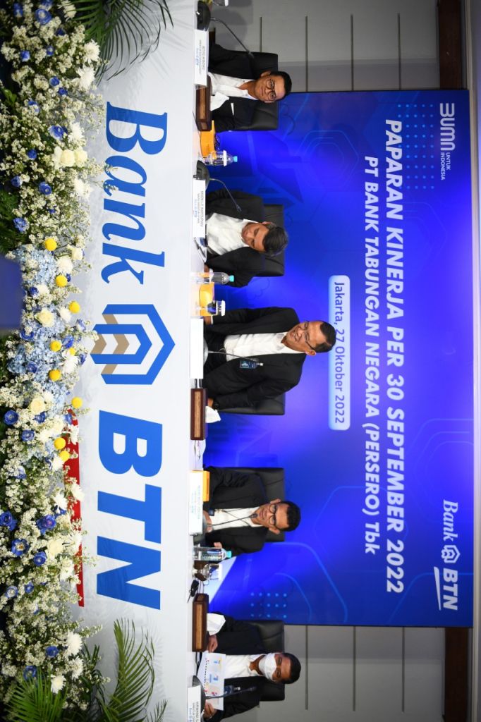 BTN Pertahankan Kinerja Gemilang Periode Januari -September 2022
