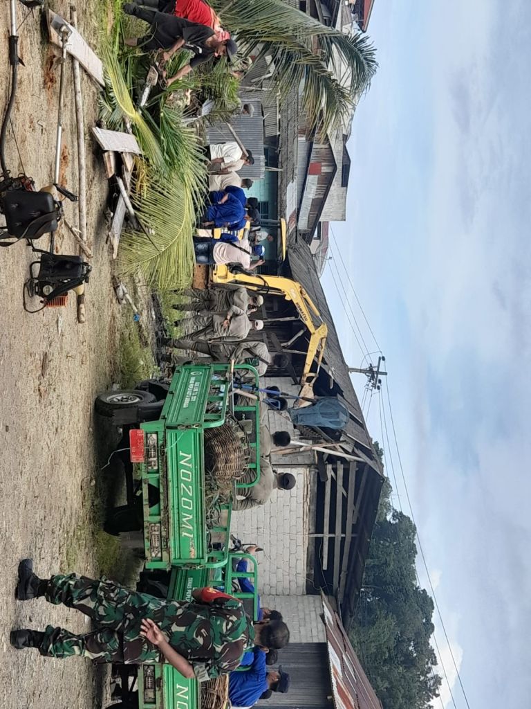 Kegiatan Jumat Bersih TNI, Diselingi Penguasaan Lahan Sengketa?