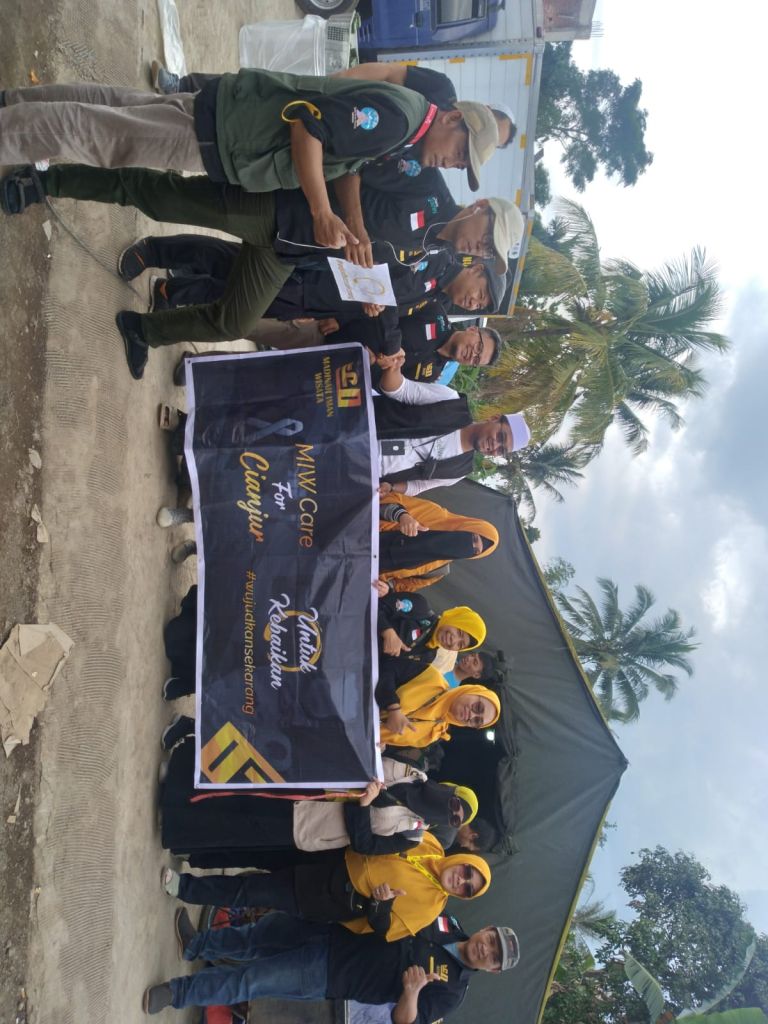 JMSI Terjun Langsung Bantu  Warga Terdampak Gempa Cianjur