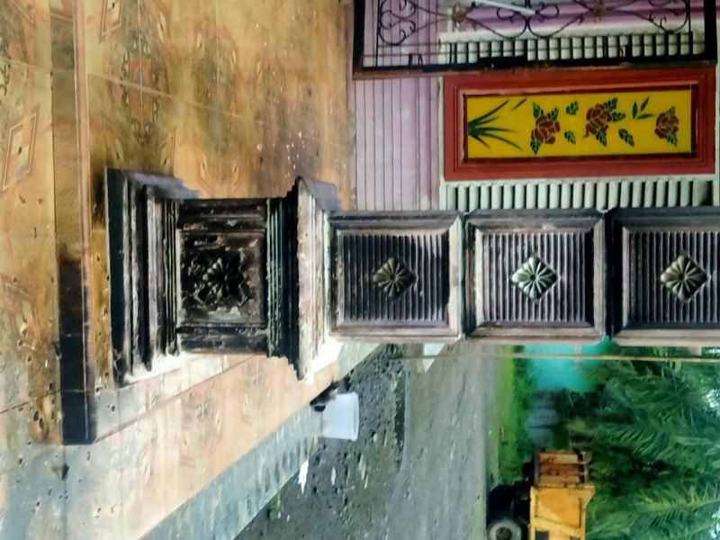 Rumah Kades di Molotov Sebelum HUT Pemkab Langkat