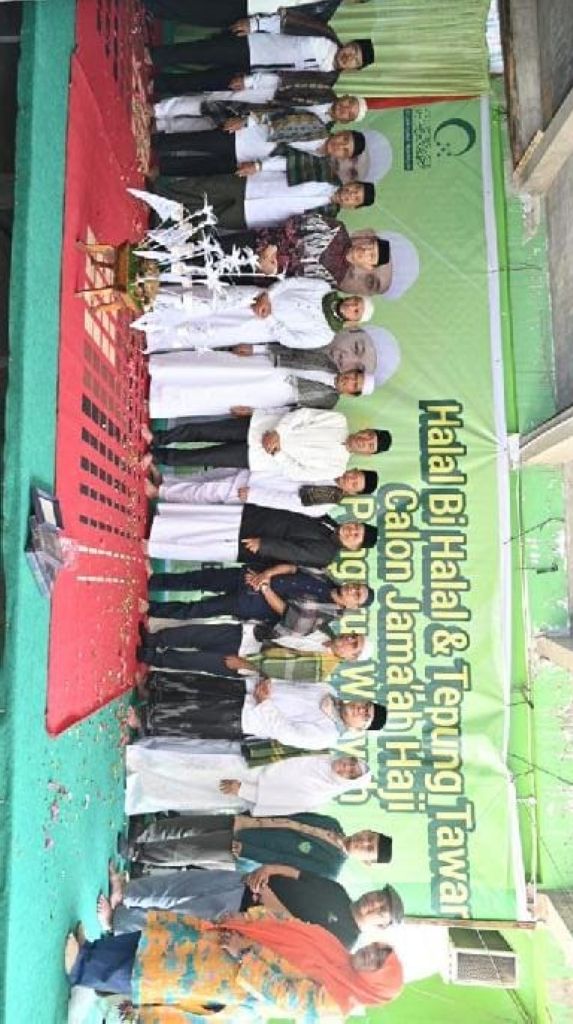 Keluarga Besar PW Al Washliyah Adakan Halal Bihalal dan Tepung Tawar Calhaj